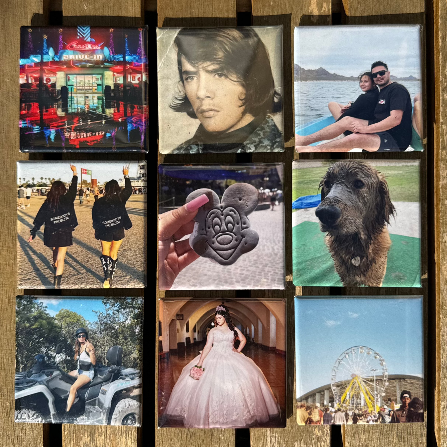 Personalized Photo Magnets